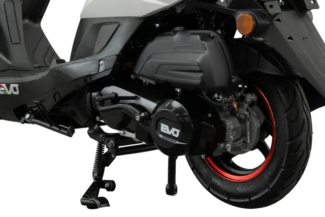 EVO GRX — motor en achtervering