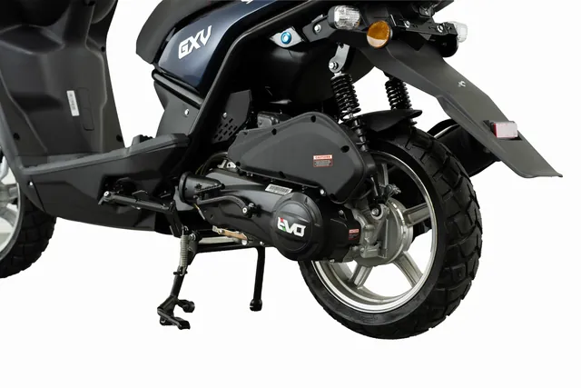 EVO GXV — motor en achtervering