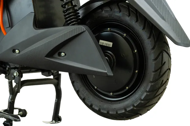 EVO N20 — achterwiel en elektromotor