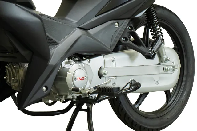 EVO RiiO — motor en kettingaandrijving