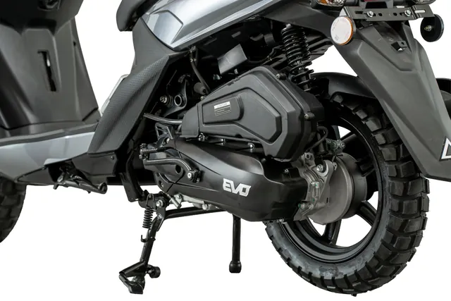 EVO VGA — motor en achterwiel